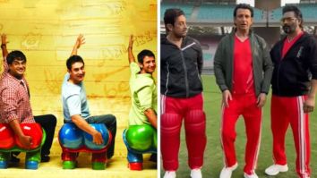 3 Idiots star cast Aamir Khan, R Madhavan, and Sharman Joshi reunite