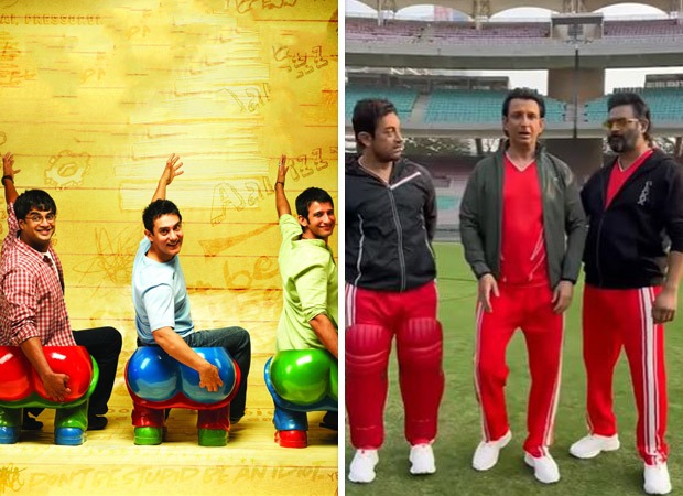 3 Idiots star cast Aamir Khan, R Madhavan, and Sharma Joshi reunite