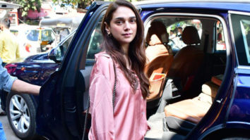 Aditi Rao Hydari flaunts her natural skin as she gets clicked in the city