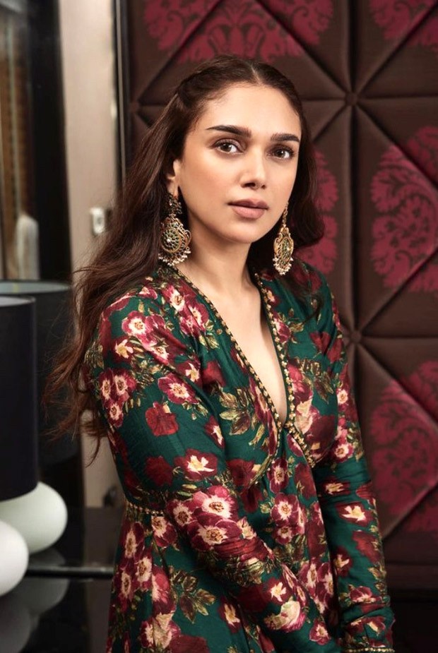 Aditi Rao Hydari’s floral gharara set for Taj: Divided by blood promotions is straight out of a royal closet Aditi Rao Hydari’s floral gharara set for Taj: Divided by blood promotions is straight out of a royal closet
