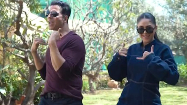 Akshay Kumar & Mrunal Thakur match their vibes grooving on a song ...