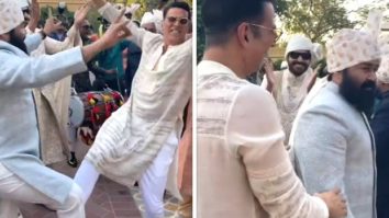 Akshay Kumar does bhangra with Malayalam superstar Mohanlal at a wedding, calls it ‘absolutely memorable moment’, watch video