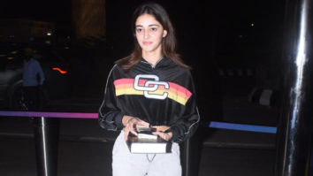Ananya Panday smiles for paps as she gets clicked at the airport