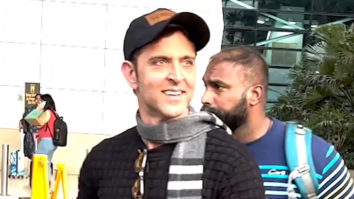 Hrithik Roshan looks dapper as he gets clicked at the airport