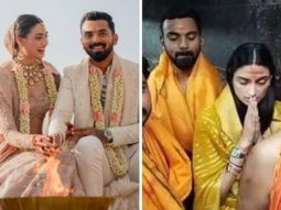 Athiya Shetty and KL Rahul visit Ujjain and seek the blessings of Lord Shiva