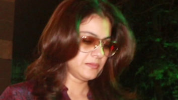 Kajol gets clicked outside a salon in the city