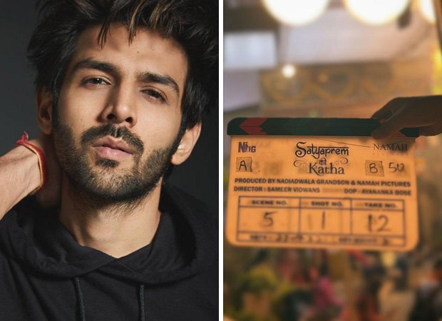 Kartik Aaryan gears up for his next film, Satyaprem Ki Katha; shares picture on Instagram