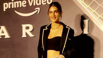 Kriti Sanon attends Farzi screening dressed in a classy outfit
