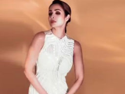 Malaika Arora looks fabulous in a white ruffled dress