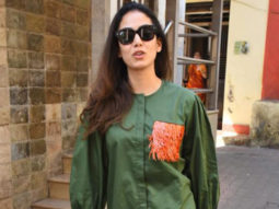 Mira Kapoor gets clicked in the city sporting a green outfit