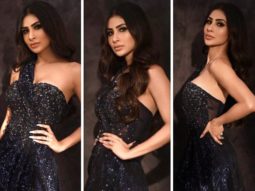 Mouni Roy’s black sequin gown by Dolly J, transported us to the disco era