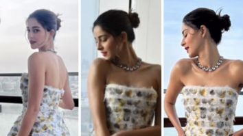 Our hearts are drooling over Ananya Panday’s sequin dress, which is full on glitz
