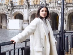 Parineeti Chopra looks mesmerizing dressed in a white oversized coat
