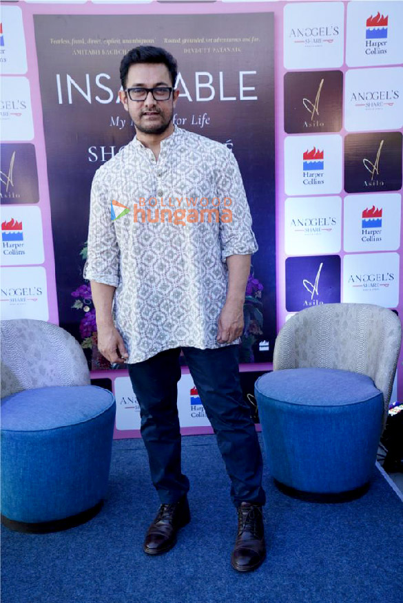 photos aamir khan launches shobhaa des new book insatiable 6