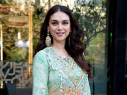 Photos: Aditi Rao Hydari snapped promoting her web-show  Taj: Divided By Blood in Juhu