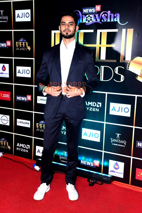 photos celebs grace the red carpet of news18 showsha reel awards 2023 new 9
