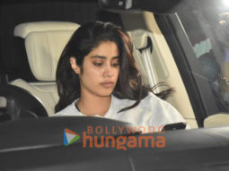 Photos: Janhvi Kapoor spotted outside a gym in Bandra