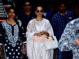 Photos: Kangana Ranaut snapped at a dance class in Bandra