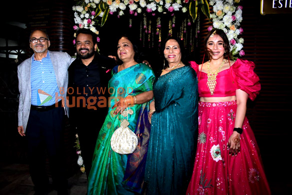photos newlyweds maanvi gagroo and kumar varun host a post wedding bash 4