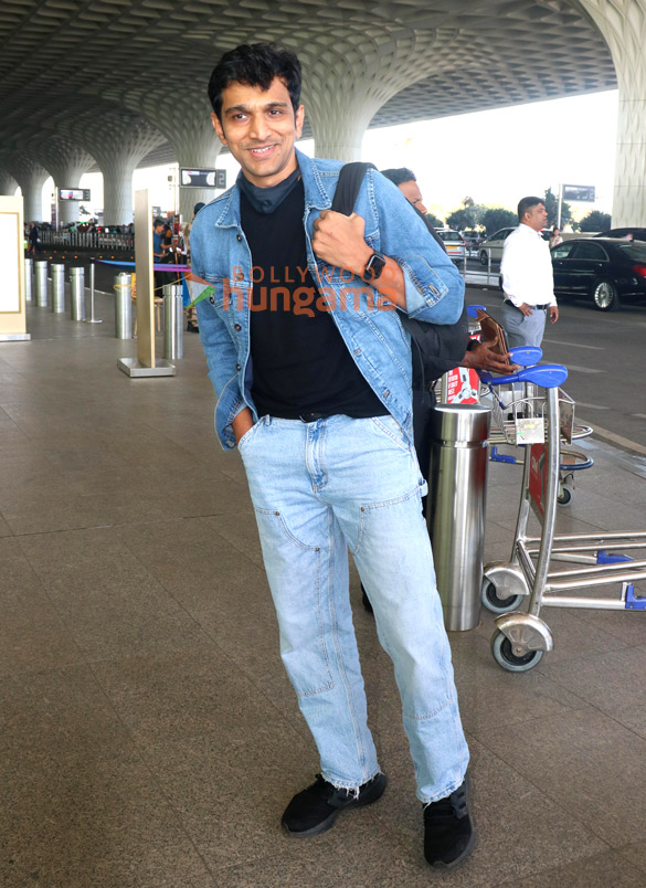 photos raashii khanna pratik gandhi shaan and tridha choudhury snapped at the airport 2