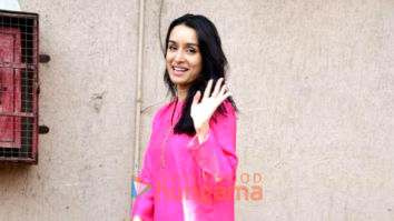 Photos: Shraddha Kapoor snapped at a dubbing studio in Juhu