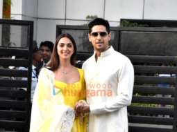 Photos: Sidharth Malhotra and Kiara Advani snapped at the Kalina airport