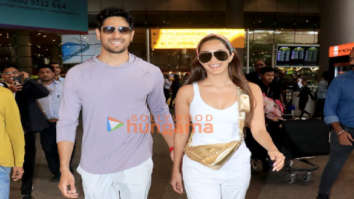 Photos: Sidharth Malhotra and Kiara Advani snapped at the airport
