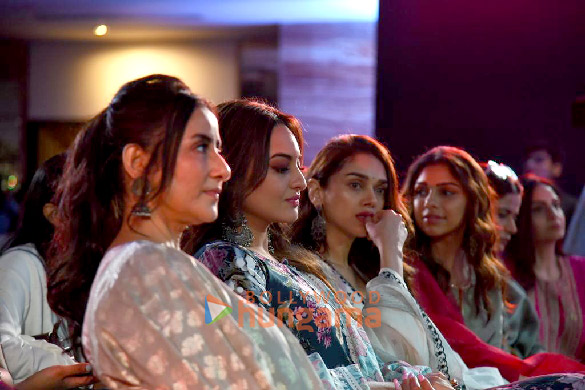photos sonakshi sinha aditi rao hydari sanjay leela bhansali and others attend the teaser launch of their film heeramandi 4