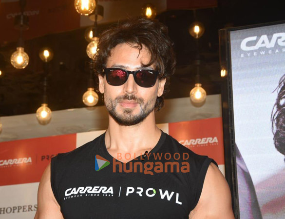 photos tiger shroff graces the launch of carrera x prowl eyewear collection 2