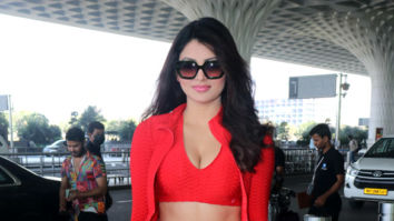 Photos: Urvashi Rautela and Vatsal Sheth snapped at the airport