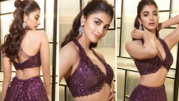 Pooja Hegde danced the night away at her brother’s sangeet wearing a purple sequin lehenga that cost Rs 1.88 Lakh
