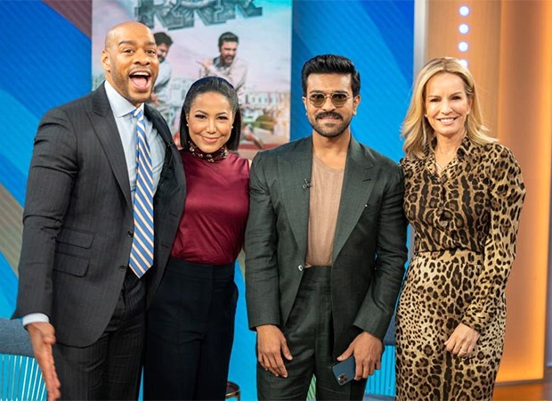 Ram Charan features on the US show Good Morning America 3; says, “RRR getting recognized in West is tribute to Indian cinema and technicians” : Bollywood News