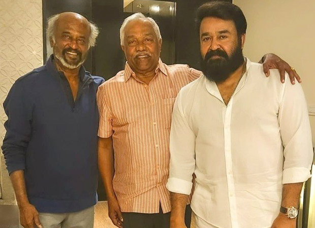 Rajinikanth and Mohanlal bump into each other in Jaisalmer and their photo goes viral