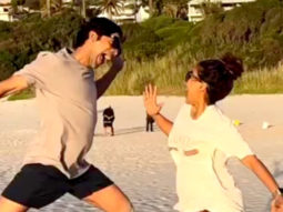 Rajkummar Rao & Patralekha have a fun time by the beach dancing on ‘Tere Pyaar Main’