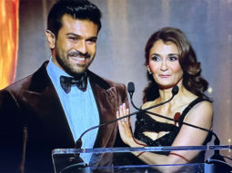 Ram Charan misses his cue at HCA Awards 2023 after Ms Marvel actor Anjali Bhimani starts fangirling over him