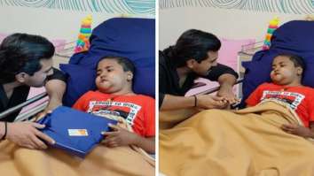 Ram Charan meets his nine-year-old fan ailing from cancer; see pics