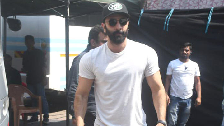 Ranbir Kapoor looks his stylish best as he steps out in the city