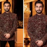 Ranveer Singh's black velvet suit will sort you out this wedding season