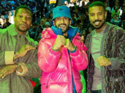 Ranveer Singh meets MCU stars Jonathan Majors, Michael B Jordan, Simu Liu at NBA All-Star Night in Utah