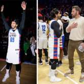 Ranveer Singh plays basketball with Dwayne Wade, Simu Liu, 21 Savage, comedian Hasan Minhaj; meets Ben Affleck, Jeremy Piven at the NBA All-star celebrity game 2023