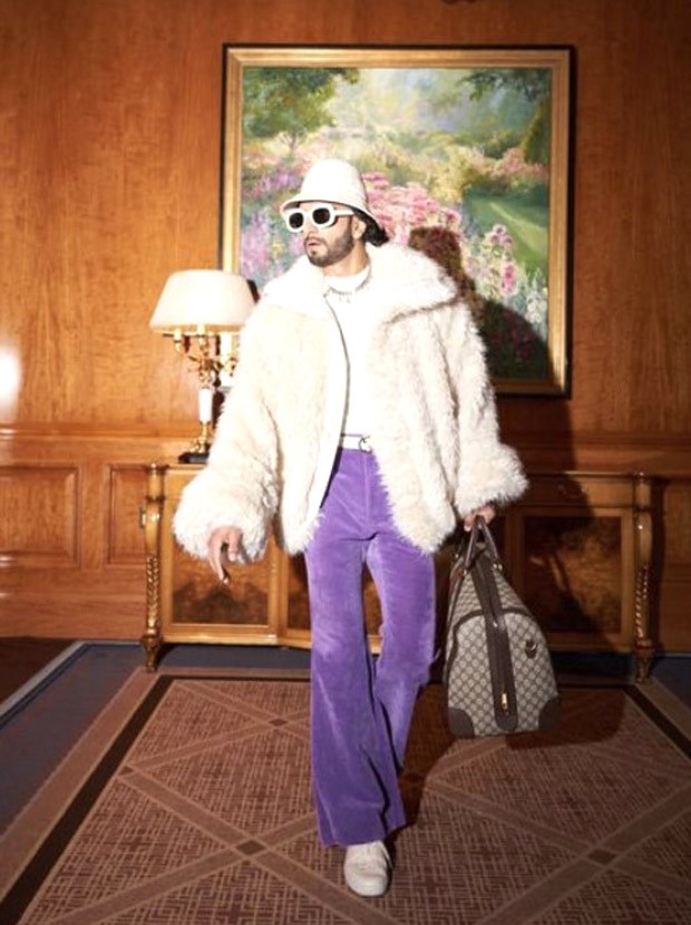 Ranveer Singh shows how to combine winter trends and hues in his NBA style diaries; take notes 