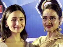 Rekha showers Alia Bhatt with immense love & care as they pose together for paps