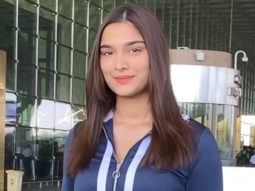 Saiee Manjrekar’s comfy & sporty airport fashionf