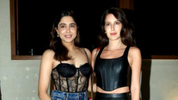 Sharvari Wagh & Isabelle Kaif get clicked together at Aryan Khan’s party