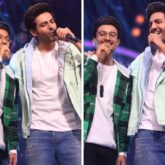 Shehzada actor Kartik Aaryan sings ‘Tera Yaar Hoon Main’ on the stage of Indian Idol 13