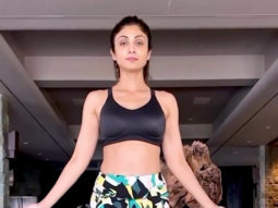 Shilpa Shetty sends in some Monday Motivation through her work out video