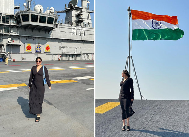 Shraddha Arya visits INS Vikrant; shares photos on social media