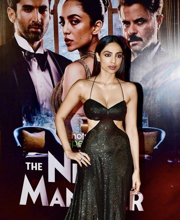 Sobhita Dhulipala’s sparkling black gown by Deme Love is opulently glamourous from all sides 
