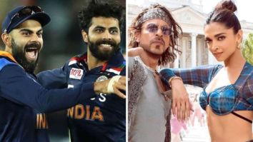 Video of Virat Kohli and Ravindra Jadeja shaking a leg on ‘Jhoome Jo Pathaan’ from Shah Rukh Khan starrer Pathaan during 1st IND Vs AUS Test Match, is going viral