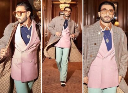 Ranveer Singh shows how to combine winter trends and hues in his NBA style  diaries; take notes : Bollywood News - Bollywood Hungama